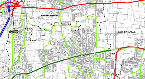  Segrate – Inquadramento urbanistico intercomunale e proposte per il sistema della mobilità