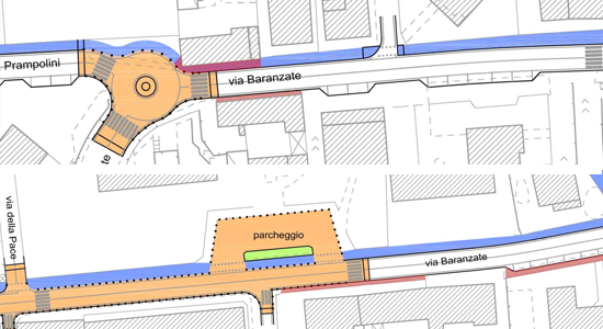  Aggiornamento Piano della mobilità e Piano Urbano del Traffico (integrato con Programma Urbano Parcheggi e rete ciclabile), zonizzazione acustica e Piano di risanamento del Comune di Novate Milanese – 2a Fase