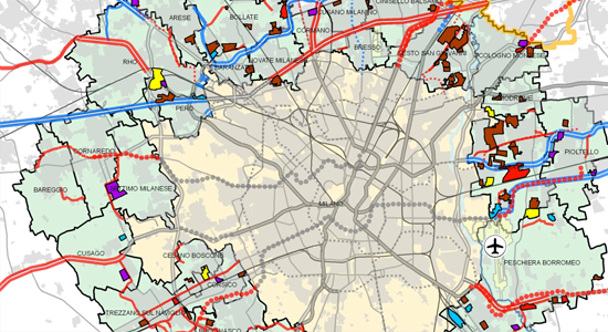  Supporto tecnico alla predisposizione del PUMS – Piano Urbano della Mobilità sostenibile del Comune di milano: quadro sovracomunale