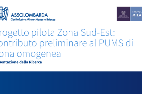Progetto pilota Zona Sud-Est: contributo preliminare al PUMS di Zona omogenea