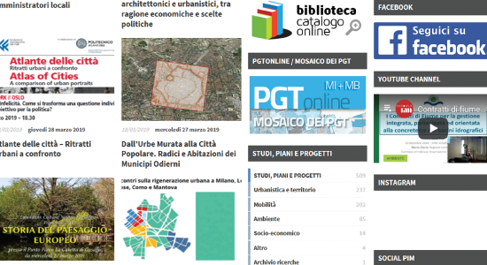 Realizzazione della Newsletter, schede selezione normativa, aggiornamento del sito internet e dei social network (2018)