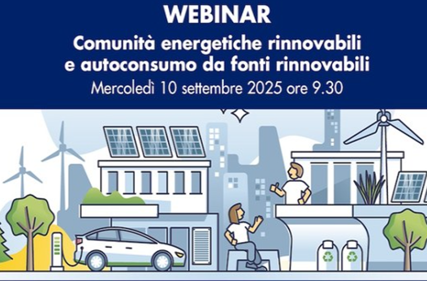  Incentivi per Comunità Energetiche Rinnovabili (CER) e autoconsumo da fonti rinnovabili