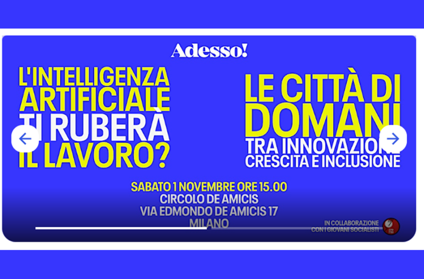 Adesso! – Intelligenza Artificiale e Futuro del Lavoro
