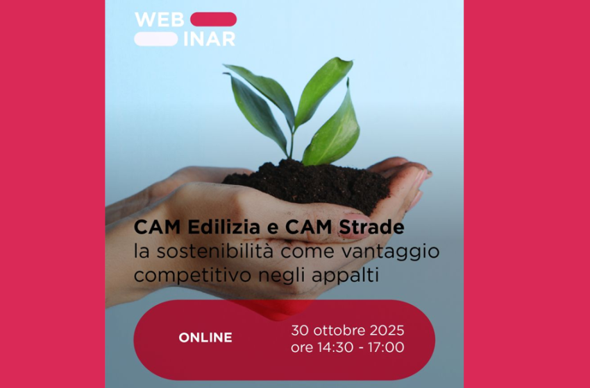  CAM Edilizia e CAM Strade: la sostenibilità come vantaggio competitivo negli appalti