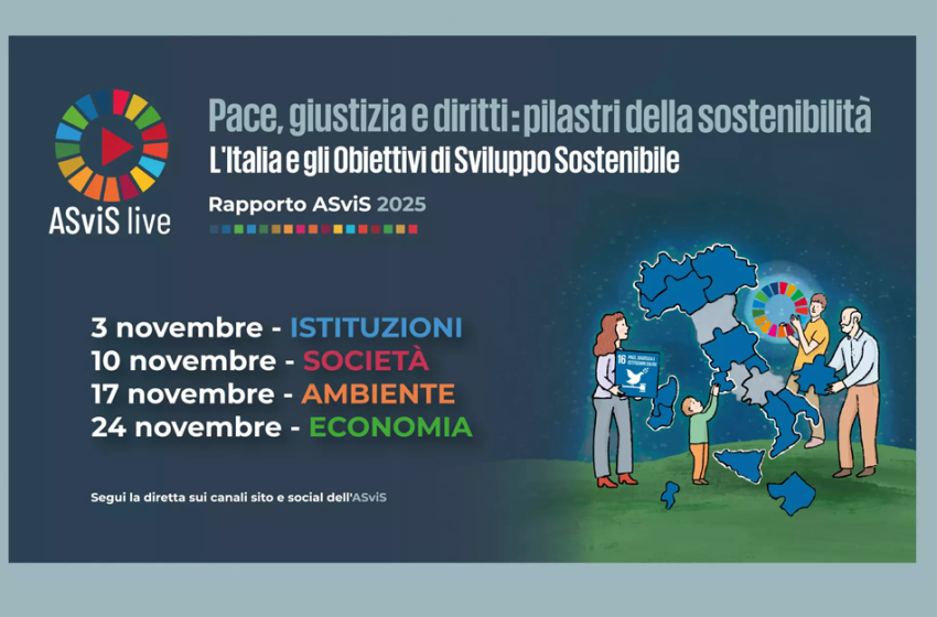 Quattro appuntamenti per approfondire il Rapporto ASviS 2025