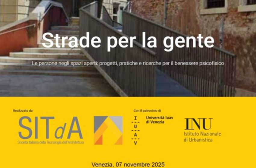 Strade per la gente. Le persone negli spazi aperti