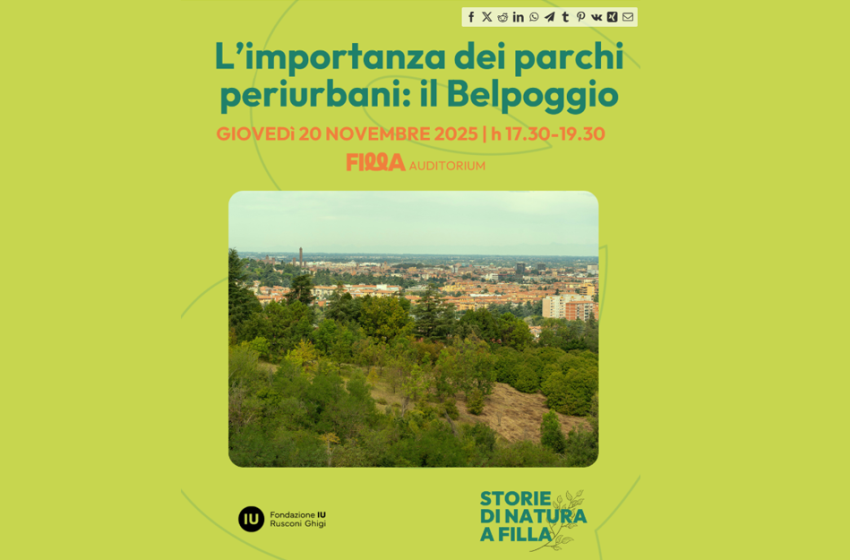  L’importanza dei parchi periurbani