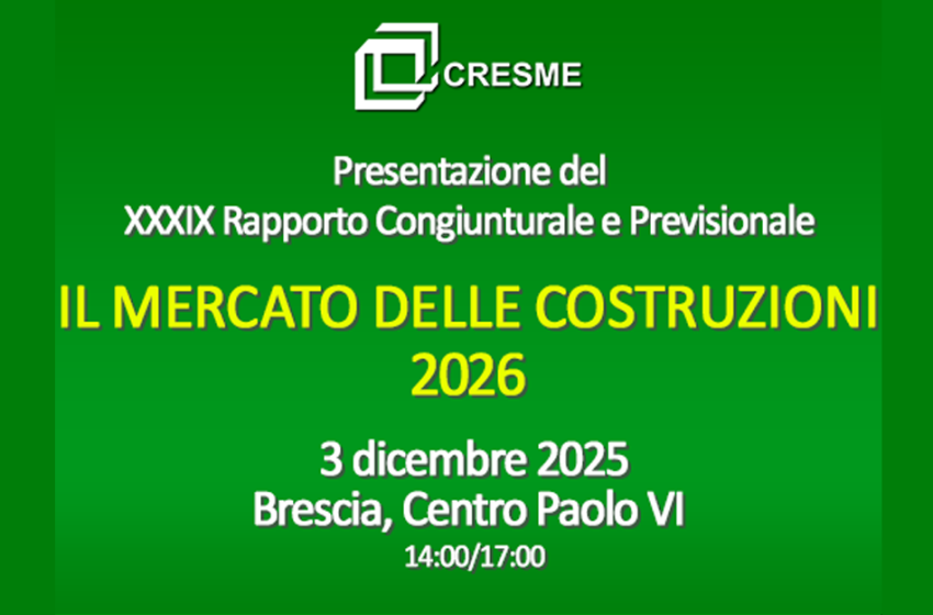  Il mercato delle costruzioni 2026