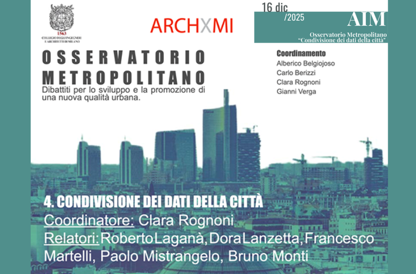  Condivisione dei dati della città