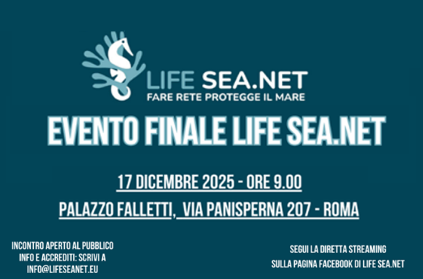  Evento finale del Progetto LIFE SEA.NET
