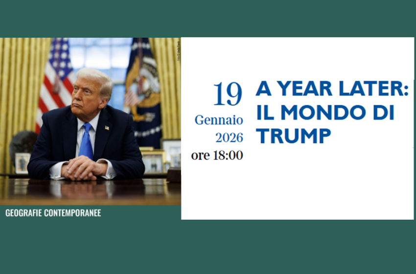  A year later: il mondo di Trump