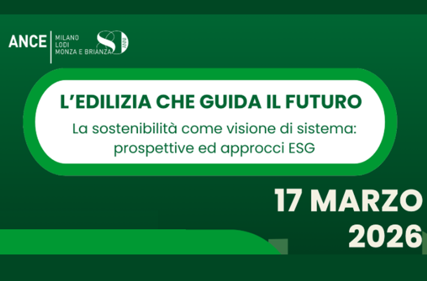  L’edilizia che guida il futuro