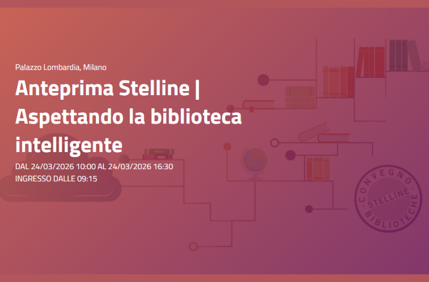  Aspettando la biblioteca intelligente