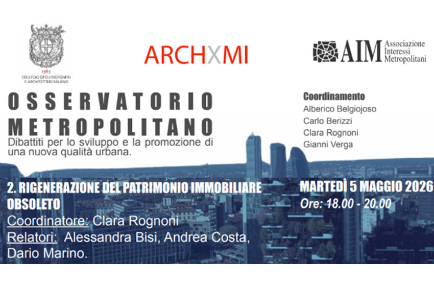  Rigenerazione del patrimonio immobiliare obsoleto