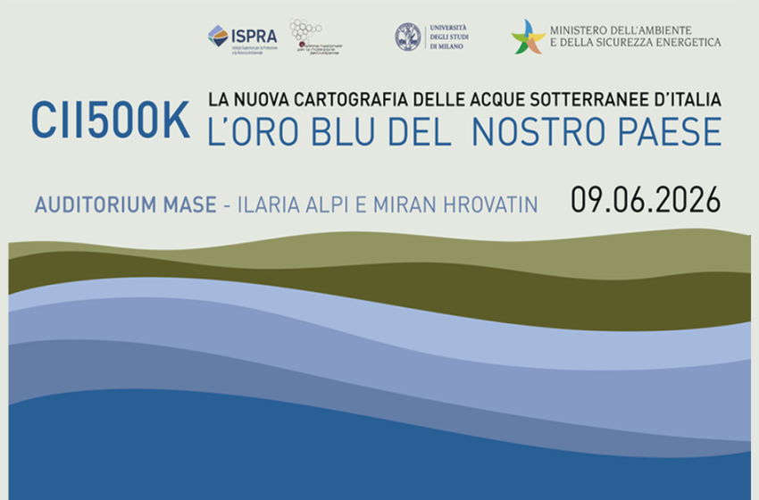  CII500K – La nuova Cartografia delle acque sotterranee d’Italia