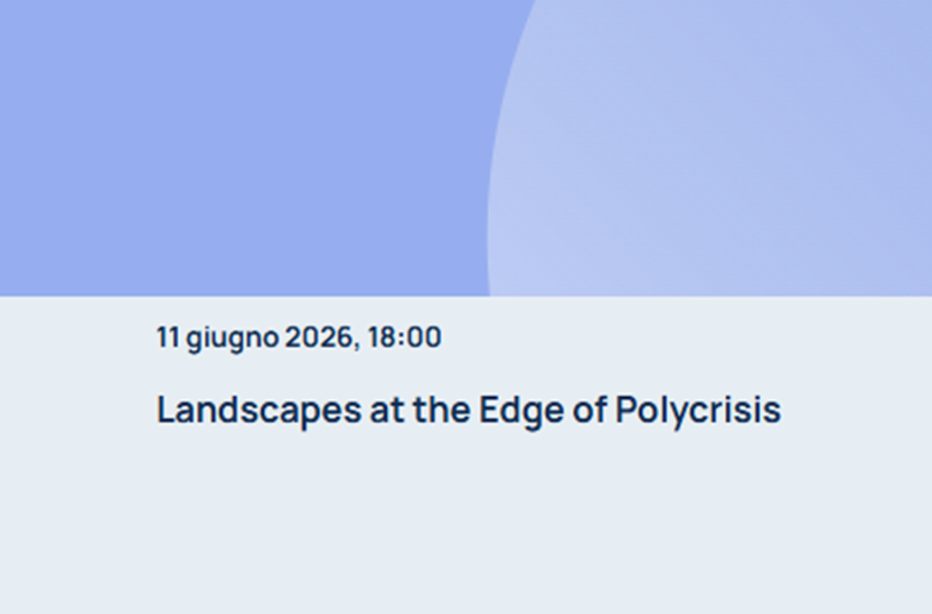  Paesaggi ai margini della policrisi