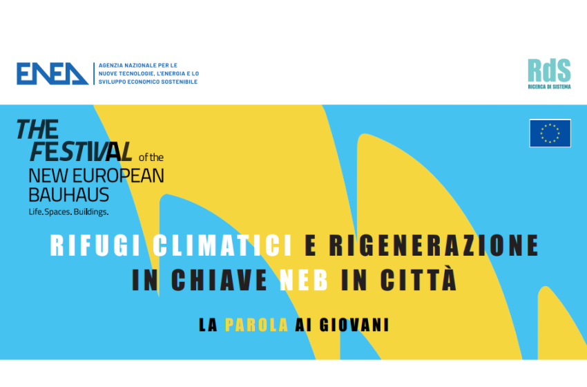  Rifugi climatici e rigenerazione in chiave New European Bauhaus in città