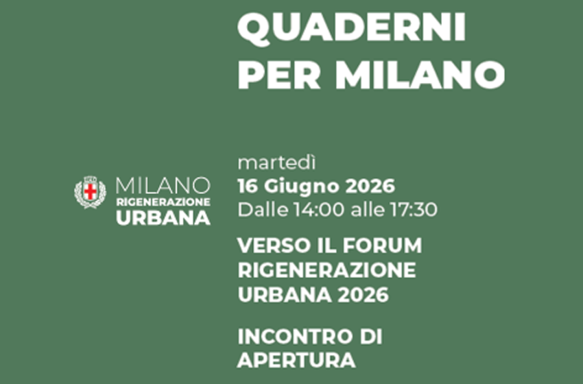  Quaderni per Milano