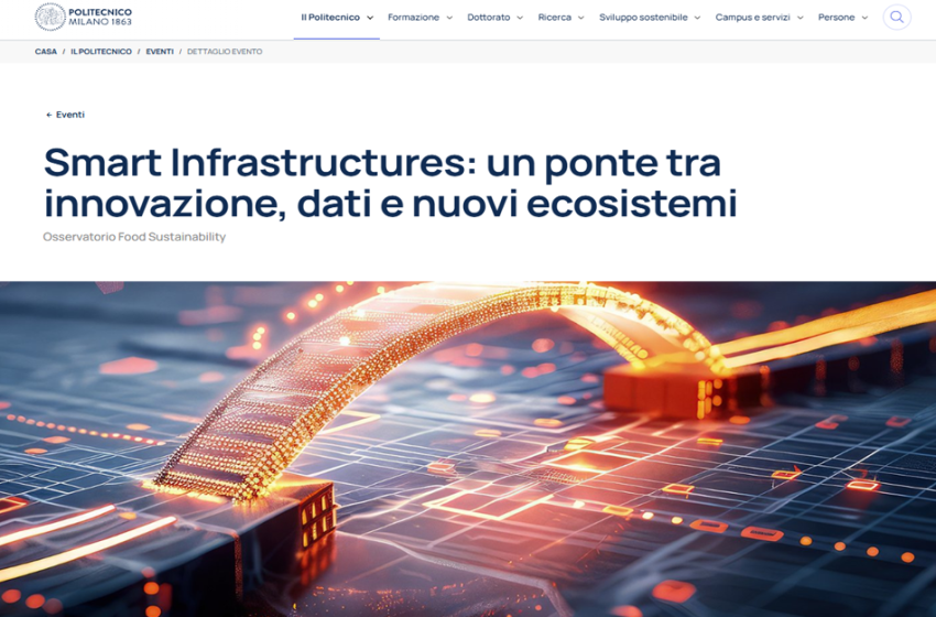  Smart Infrastructures: un ponte tra innovazione, dati e nuovi ecosistemi