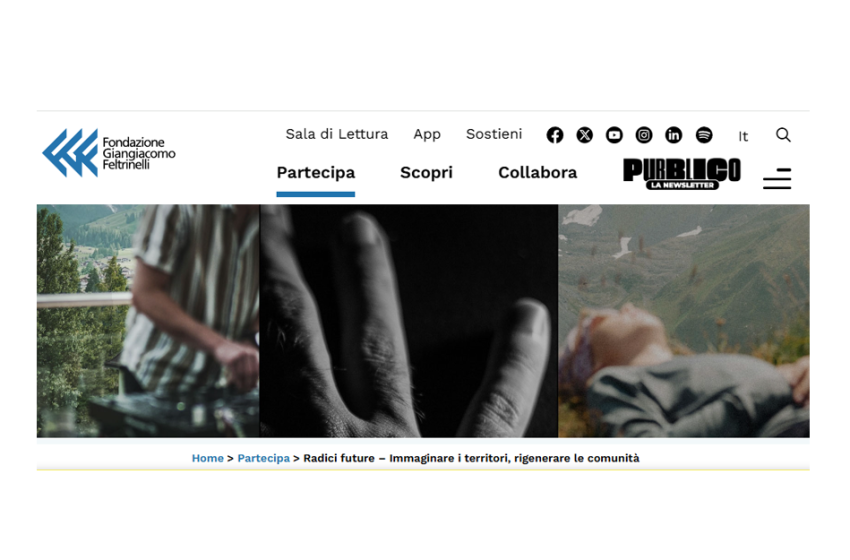  RADICI FUTURE – Immaginare i territori, rigenerare le comunità