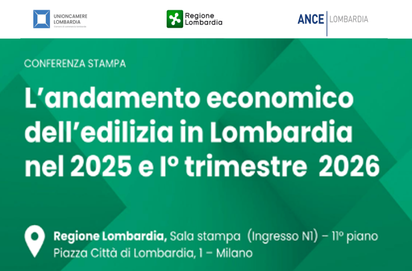  L’andamento economico dell’edilizia in Lombardia