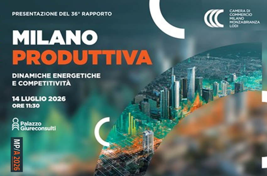 Presentazione del 36° Rapporto Milano Produttiva