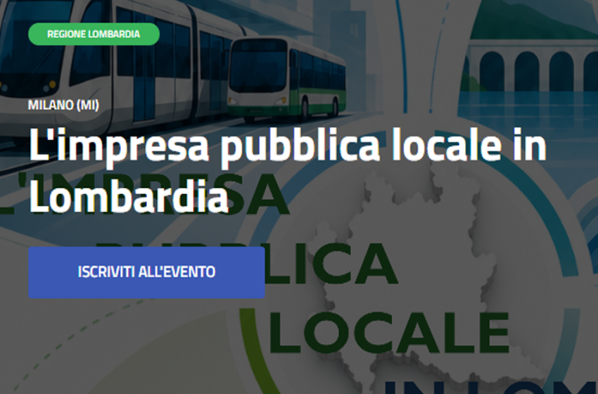  L’impresa pubblica locale in Lombardia