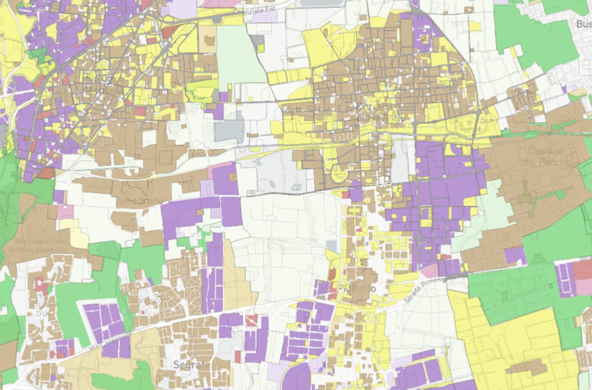  Servizi WMTS per PGTonline per i comuni della Città metropolitana di Milano e della Provincia di Monza e Brianza
