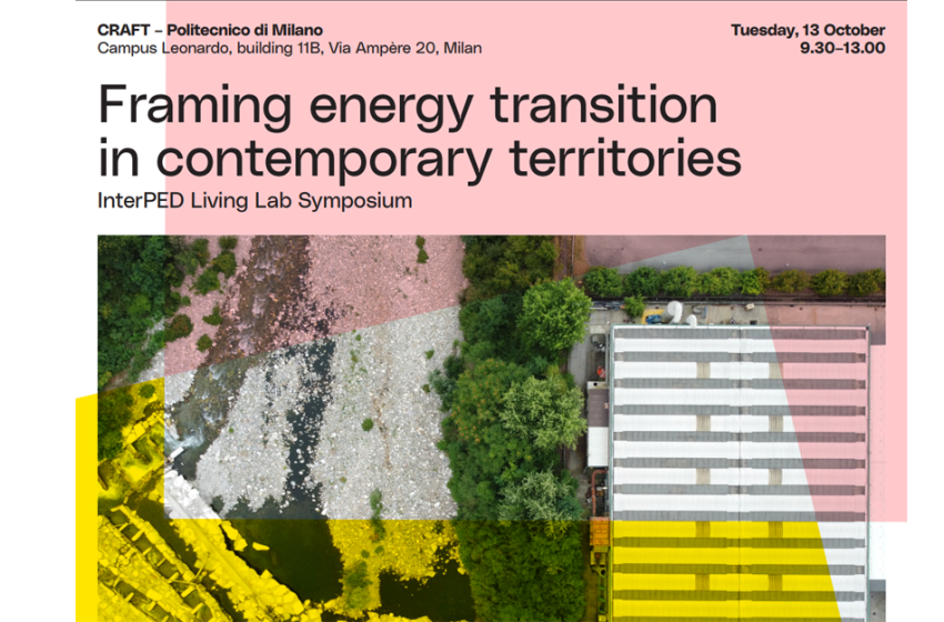  Inquadrare la transizione energetica nei territori contemporanei