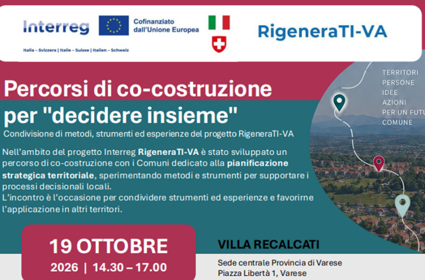  Percorsi di co-costruzione per ‘decidere insieme’