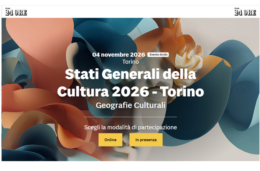  Stati Generali della Cultura 2026